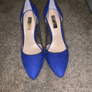 Womens blue heels!!